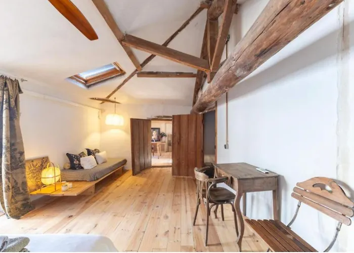 아파트 Relax En Casona Unica Lanueva Patio Compartido